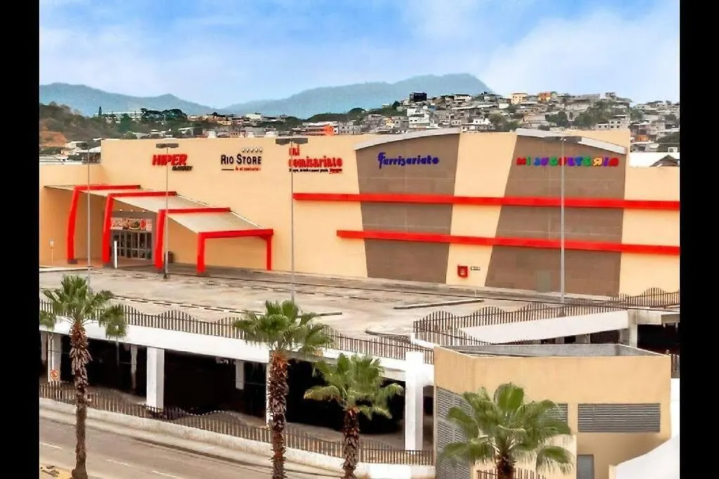Suite Estudio D1 Alborada Riocentro Norte 과야킬 아파트